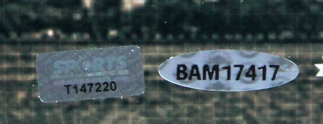 Cavaliers LeBron James Authentic Signed Framed 18x36 Photo UDA #BAM17417