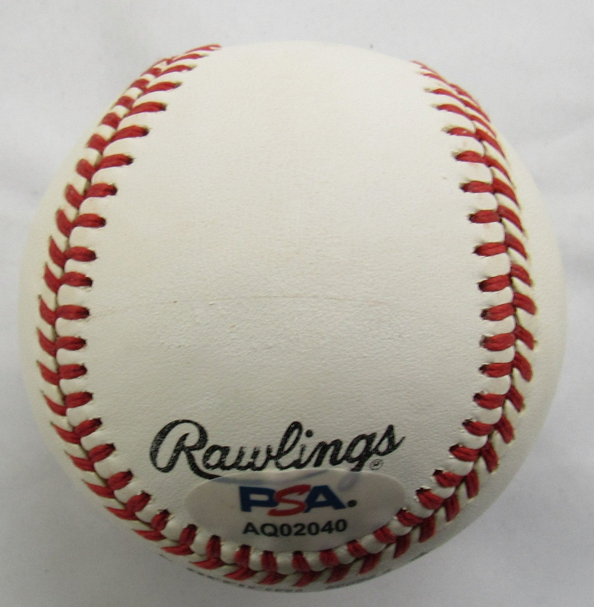 Willie Mays Signed Auto Rawlings Baseball PSA AQ02040