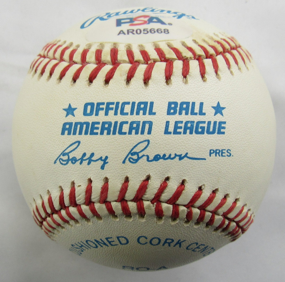 Joe DiMaggio Signed Auto Rawlings Baseball PSA LOA AR05668