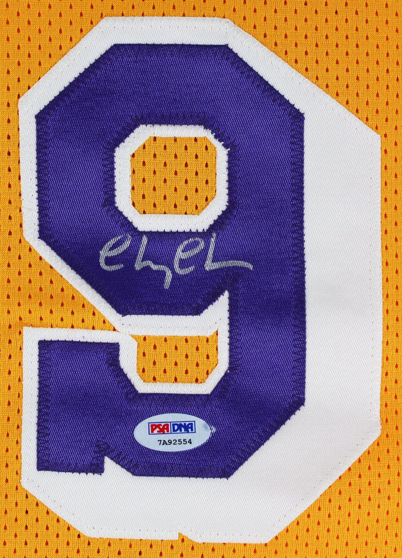 Chevy Chase Fletch Authentic Signed Yellow Pro Style Jersey PSA/DNA Itp