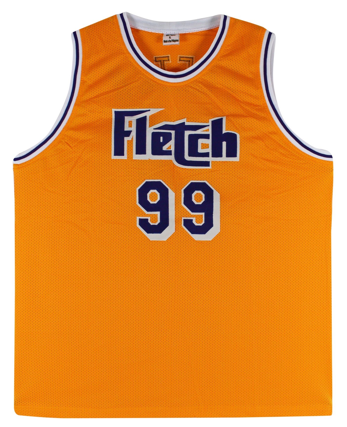 Chevy Chase Fletch Authentic Signed Yellow Pro Style Jersey PSA/DNA Itp