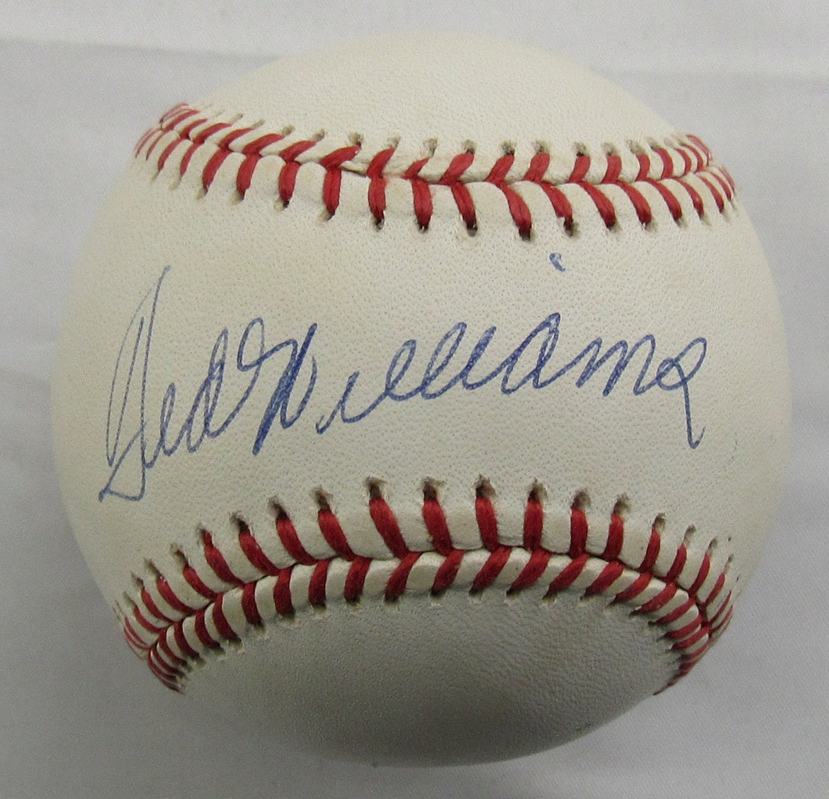 Ted Williams Signed Auto Rawlings Baseball PSA LOA AR056734