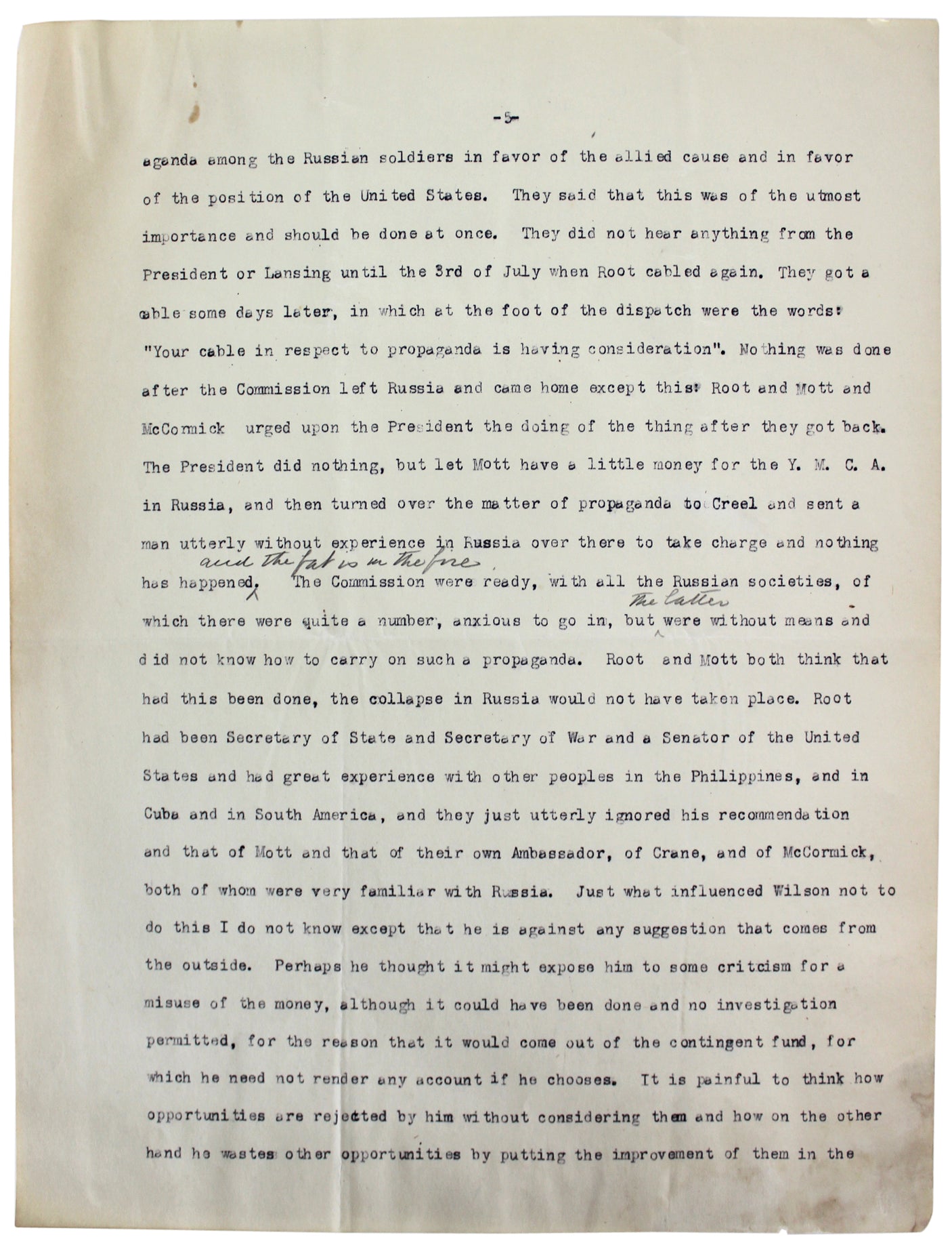 William H. Taft Signed 6 Page 8x10.5 Letter Dated December 24, 1917 BAS #A39056