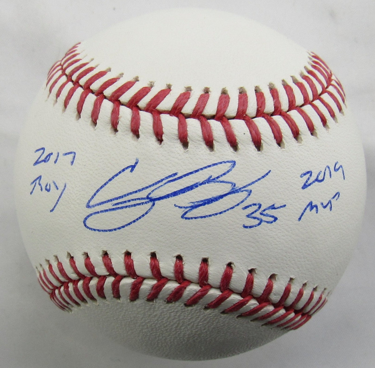 Cody Bellinger Signed Auto Rawlings Baseball w/ Insc PSA AQ02051