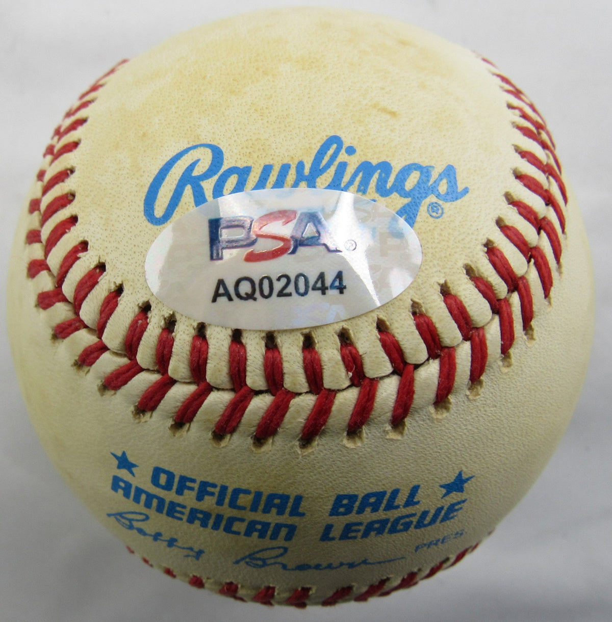 Lefty Gomez Signed Auto Rawlings Baseball PSA AQ02044