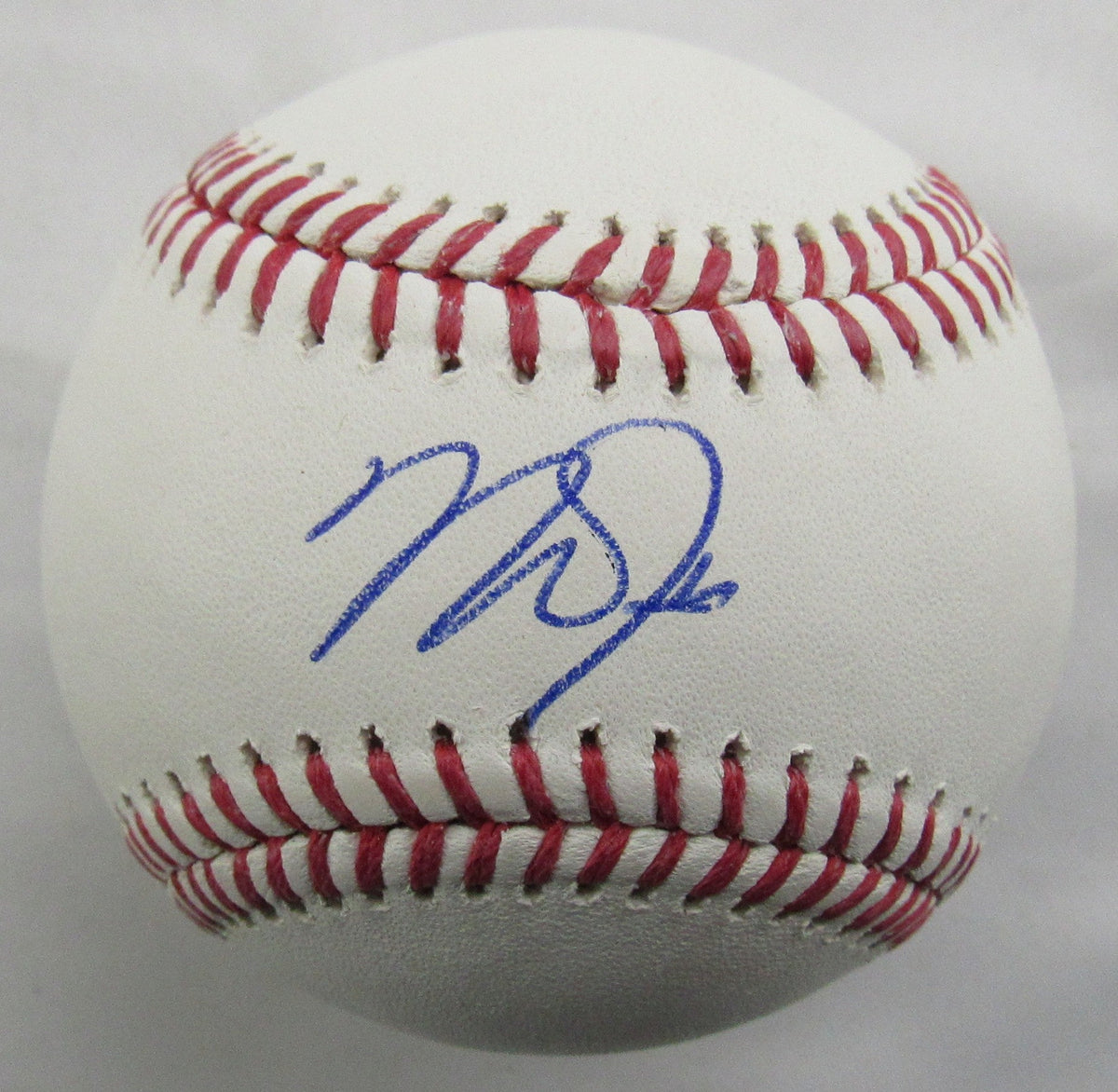 Mike Trout Signed Auto Rawlings Baseball PSA AQ02048