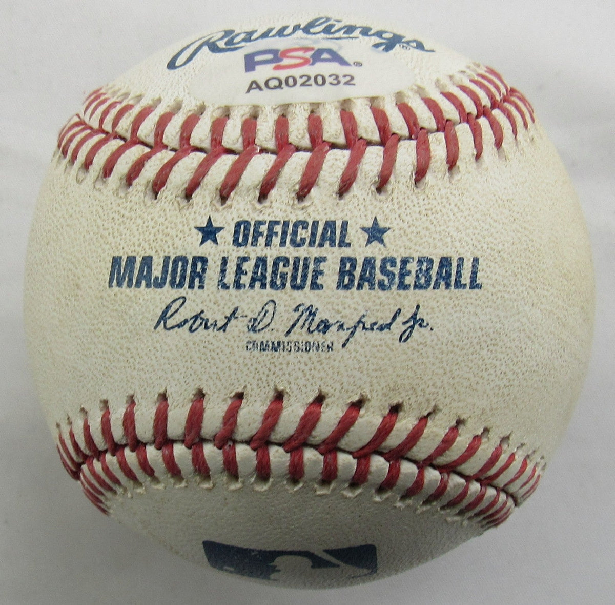 Ben Rice Signed Auto Rawlings Baseball PSA AQ02032
