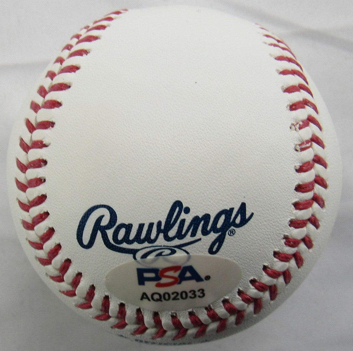 Ben Rice Signed Auto Rawlings Baseball PSA AQ02033