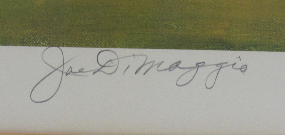 Joe DiMaggio Signed Auto 21x17 Photo JSA LOA ZZ71716