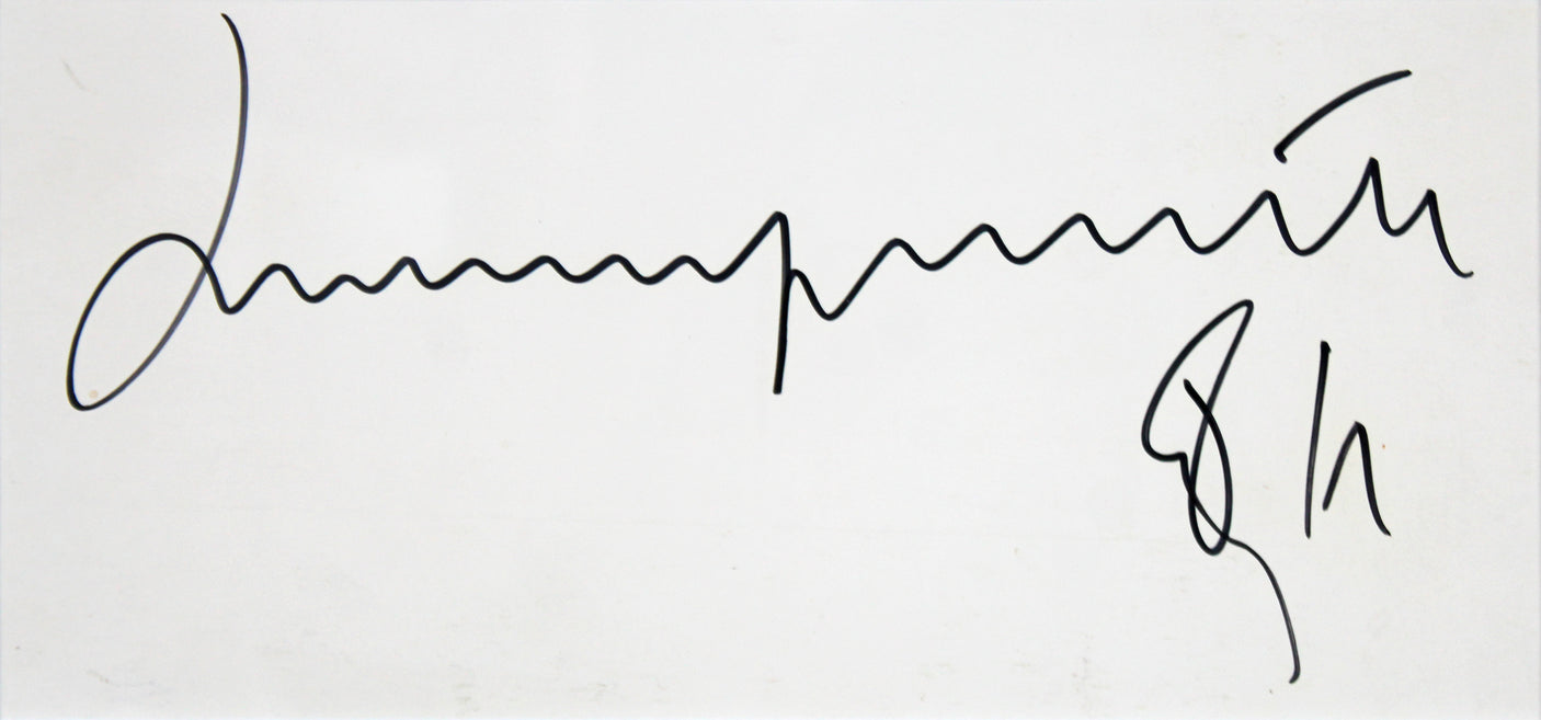 The 3 Tenors Pavarotti, Domingo & Carreras Signed Framed Display BAS #AC26903