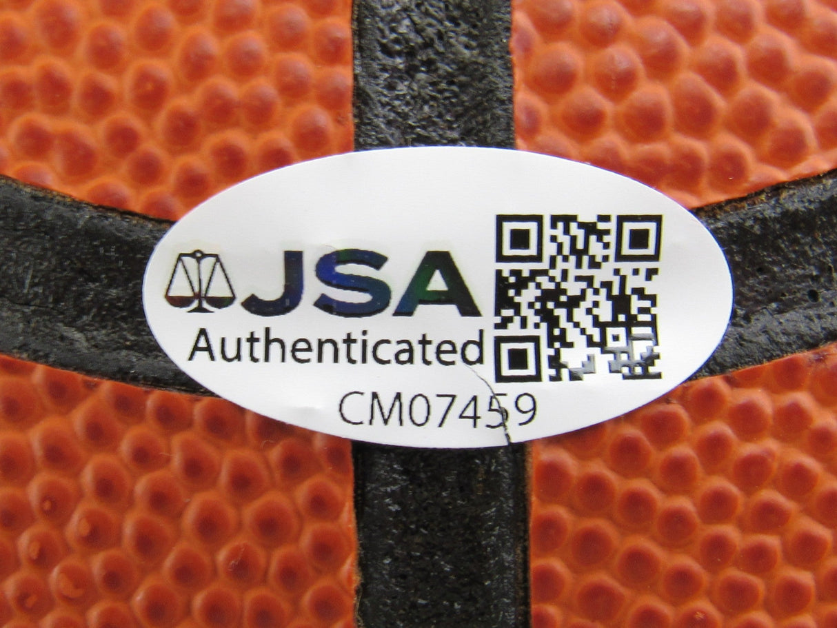 David Robinson Signed Auto Franklin Basketball JSA CM07459