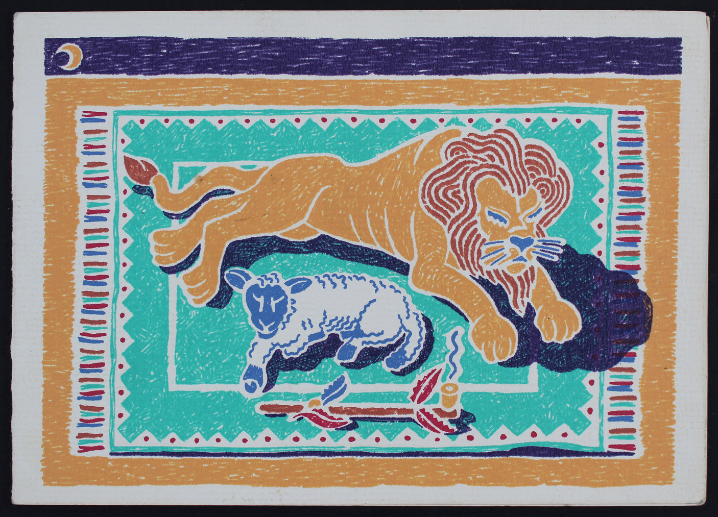 Paul McCartney Beatles Love From Linda + Kids Authentic Signed Card BAS #AA03802