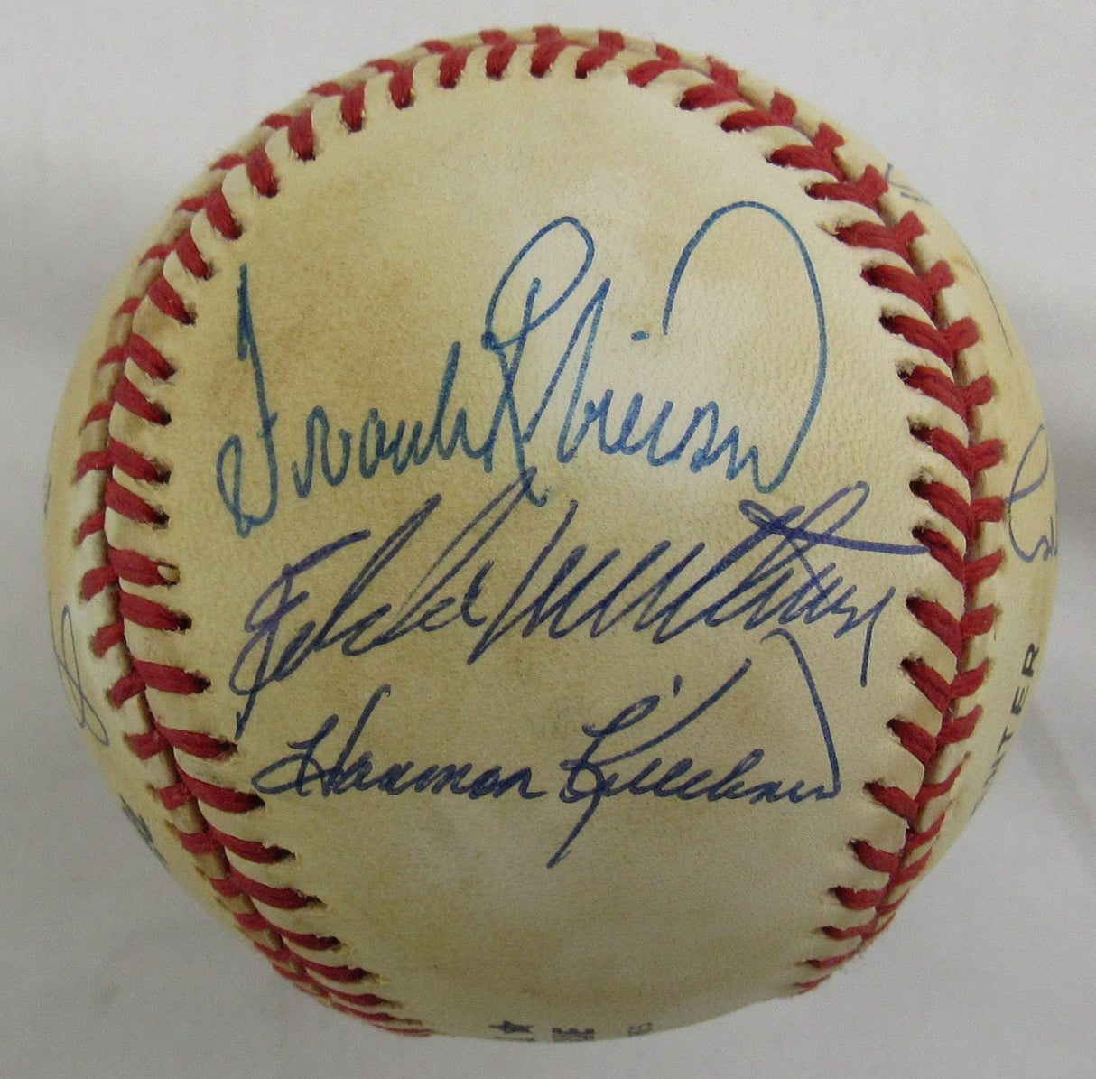 500 Home Run Club Signed Auto Rawlings Baseball JSA LOA X91410