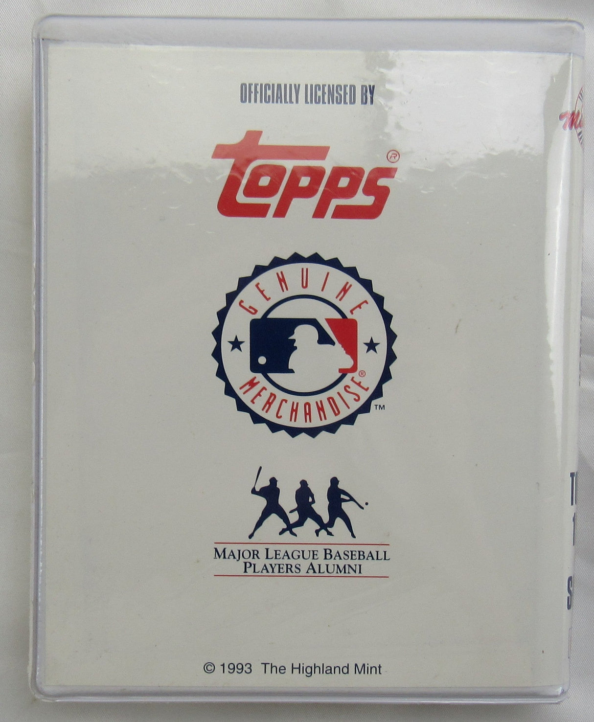 1957 Topps Signed Brooks Robinson Highland Mint Card - Silver 4.25oz