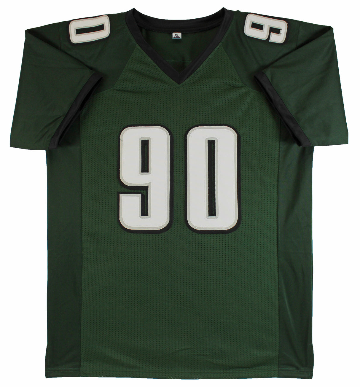 Jordan Davis Authentic Signed Green Pro Style Jersey Autographed JSA Witness