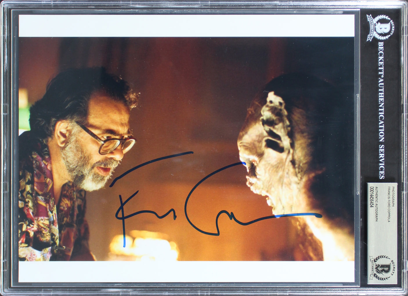Francis Ford Coppola Bram Stoker's Dracula Authentic Signed 8x10 Photo BAS Slab