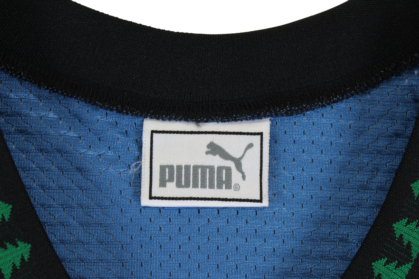 Timberwolves Kevin Garnett Authentic Signed Blue Puma Jersey BAS #AA03178