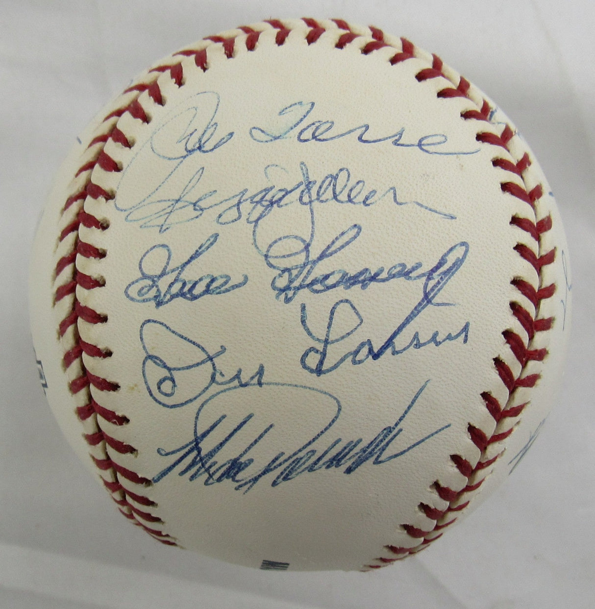 New York Yankees Greats Signed Rawlings Baseball Steiner COA - Derek Jeter, Reggie Jackson