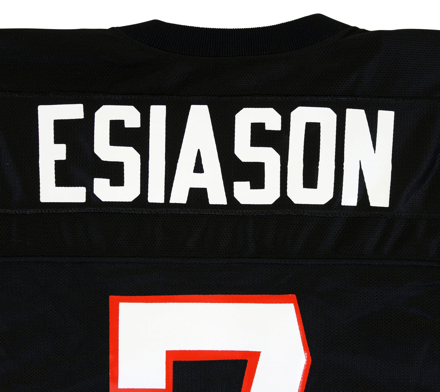 Bengals Boomer Esiason Signed Game Issued Black Champion Jersey BAS #X71283