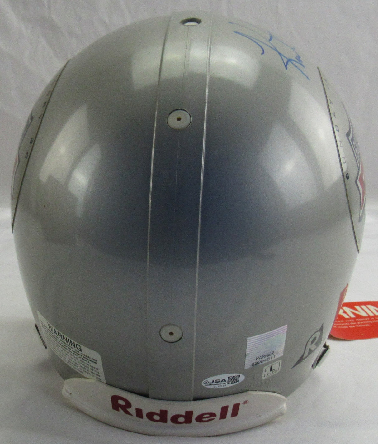 Kurt Warner Super Bowl 2000 Full Sized Football Helmet JSA CL12155