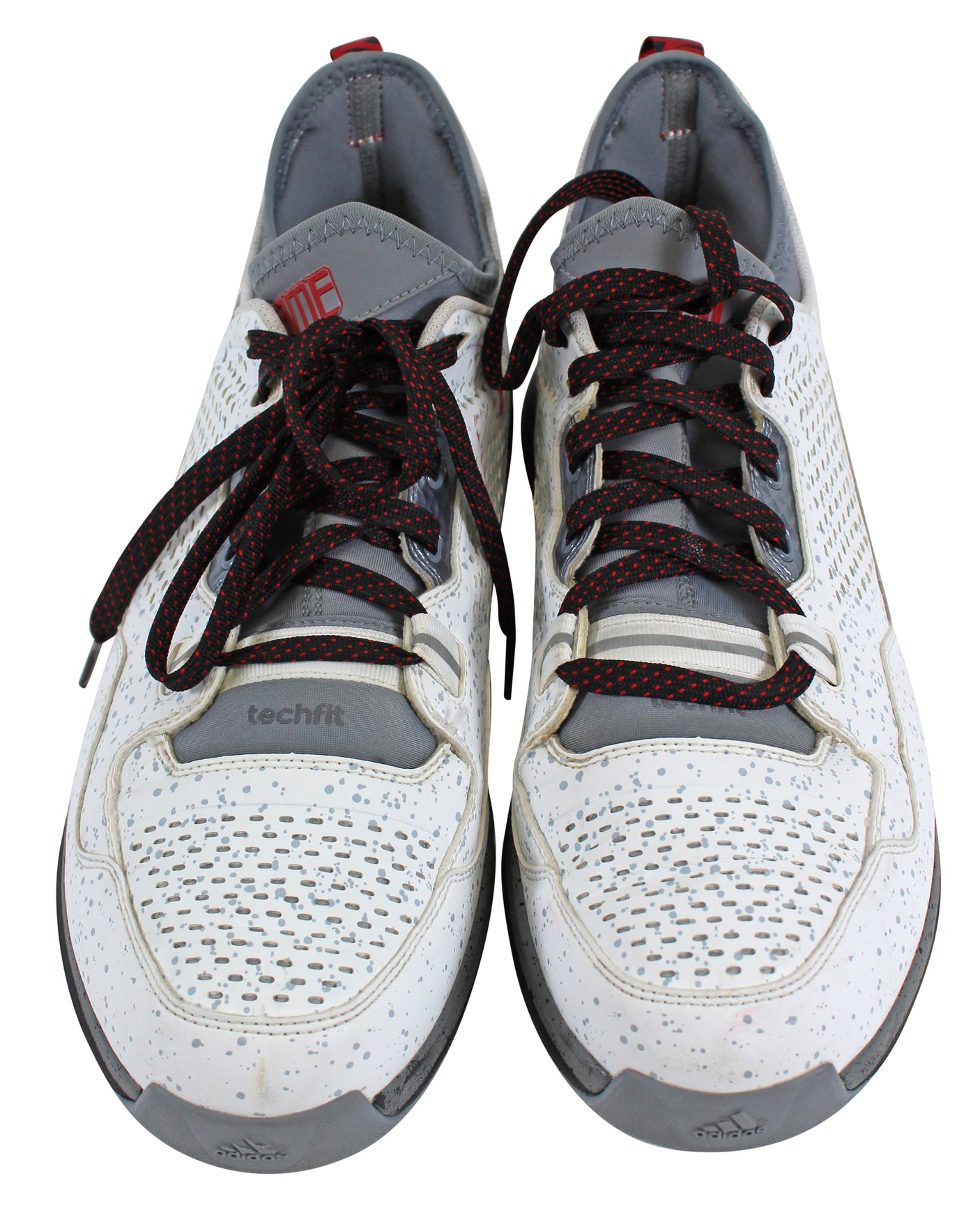 Blazers Damian Lillard Signed 2015 Game Used Adidas Shoes Photomatched RPM & BAS