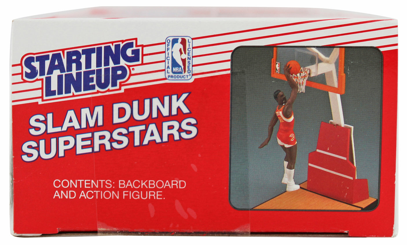 Celtics Larry Bird Signed Sealed 1989 Starting Lineup Slam Dunk BAS W #2W012587