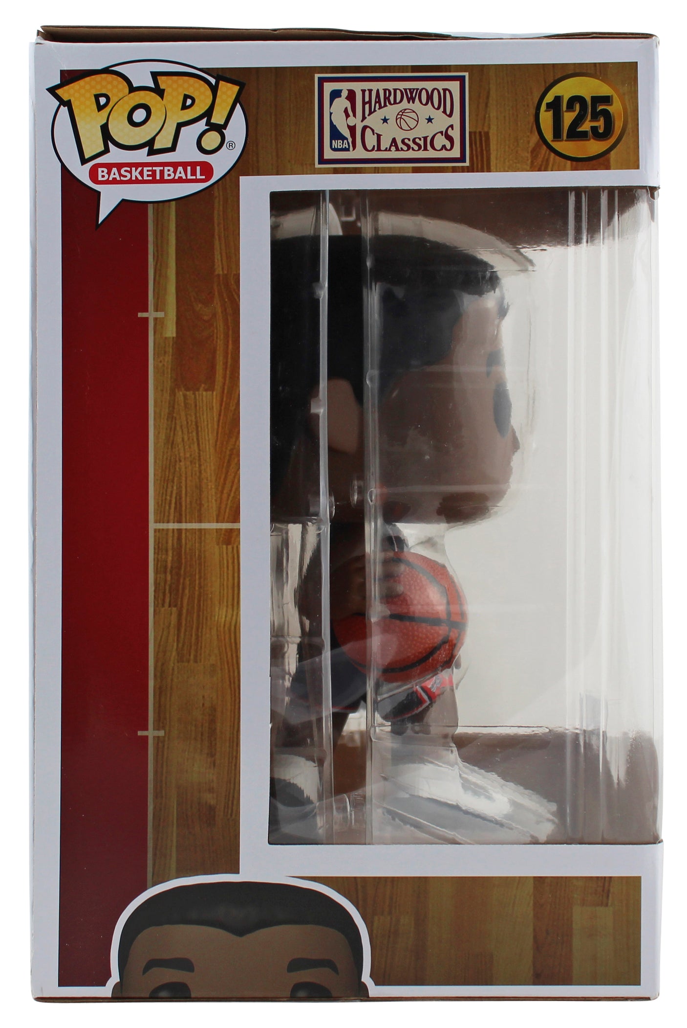 Magic Johnson Signed 10" USA Basketball #125 Funko Pop Figure BAS Wit #W421701