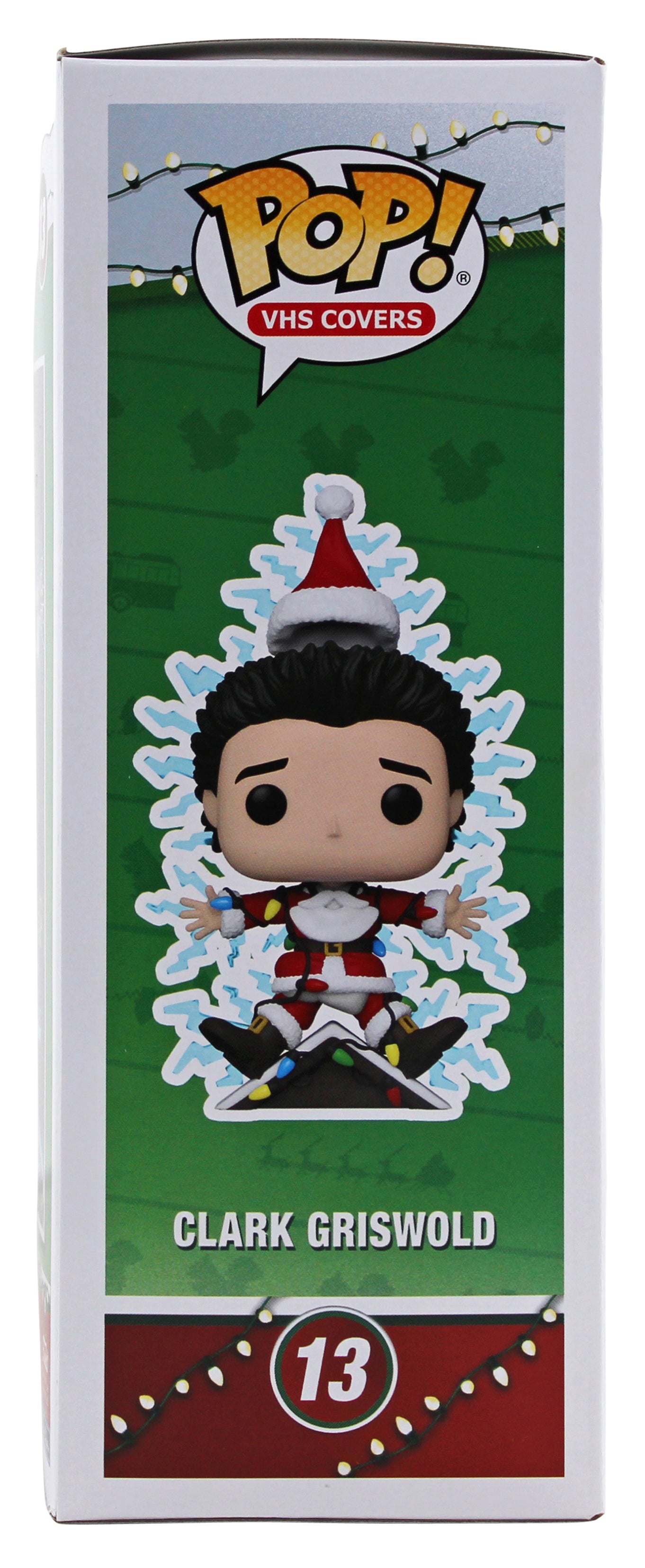 Chevy Chase Christmas Vacation "Clark" Signed VHS Covers #13 Funko Pop BAS Wit 1