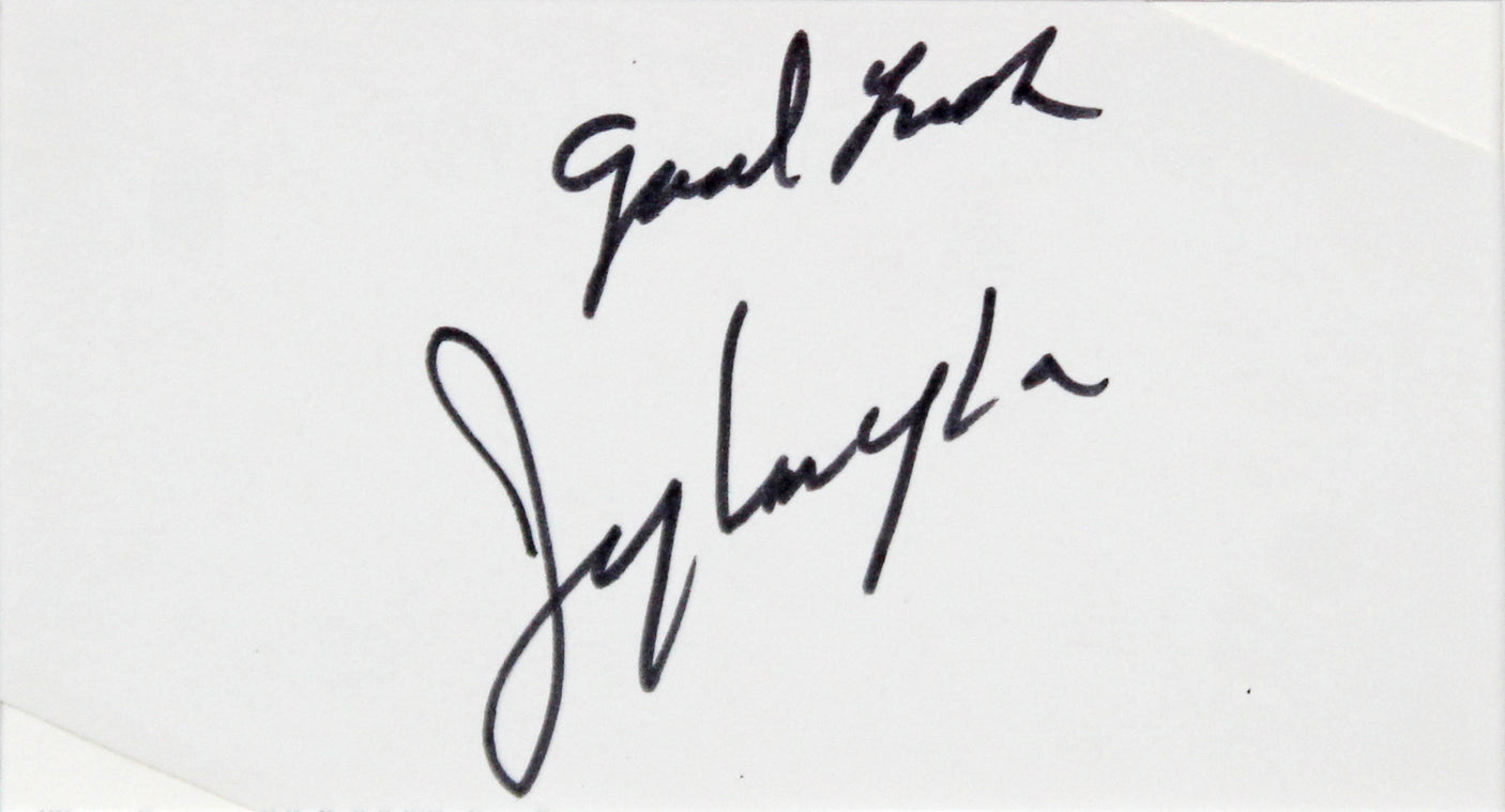 Craig T. Nelson & Jerry Van Dyke Coach Signed Framed Display BAS #AD04892