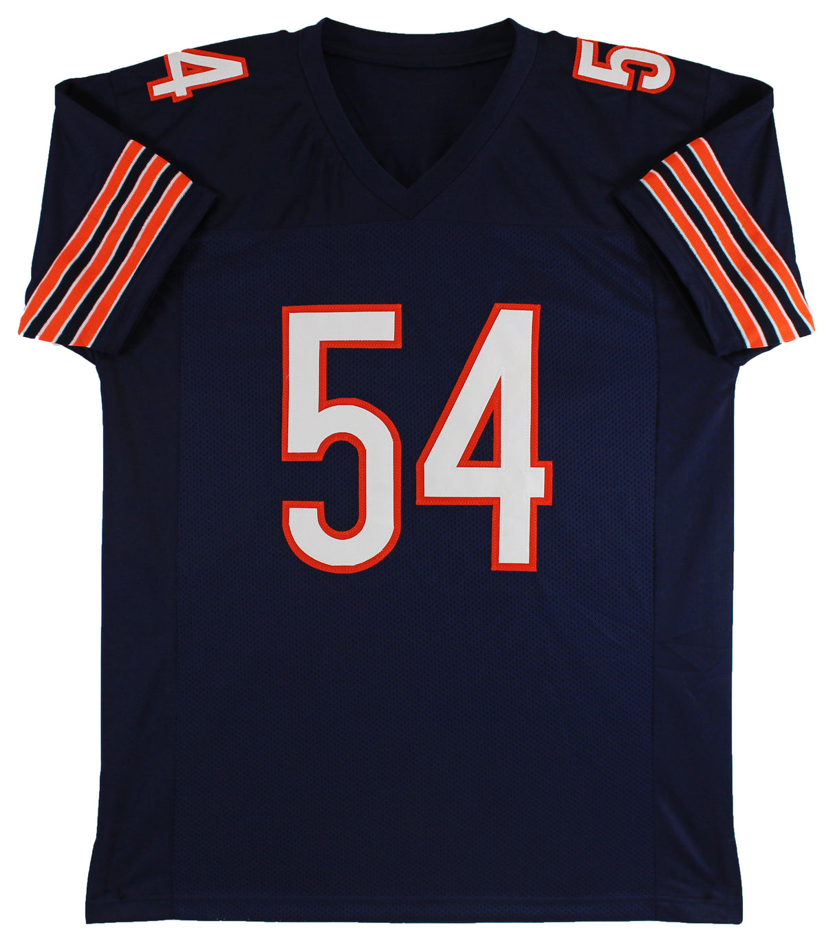 Brian Urlacher "HOF 18" Authentic Signed Navy Blue Pro Style Jersey BAS