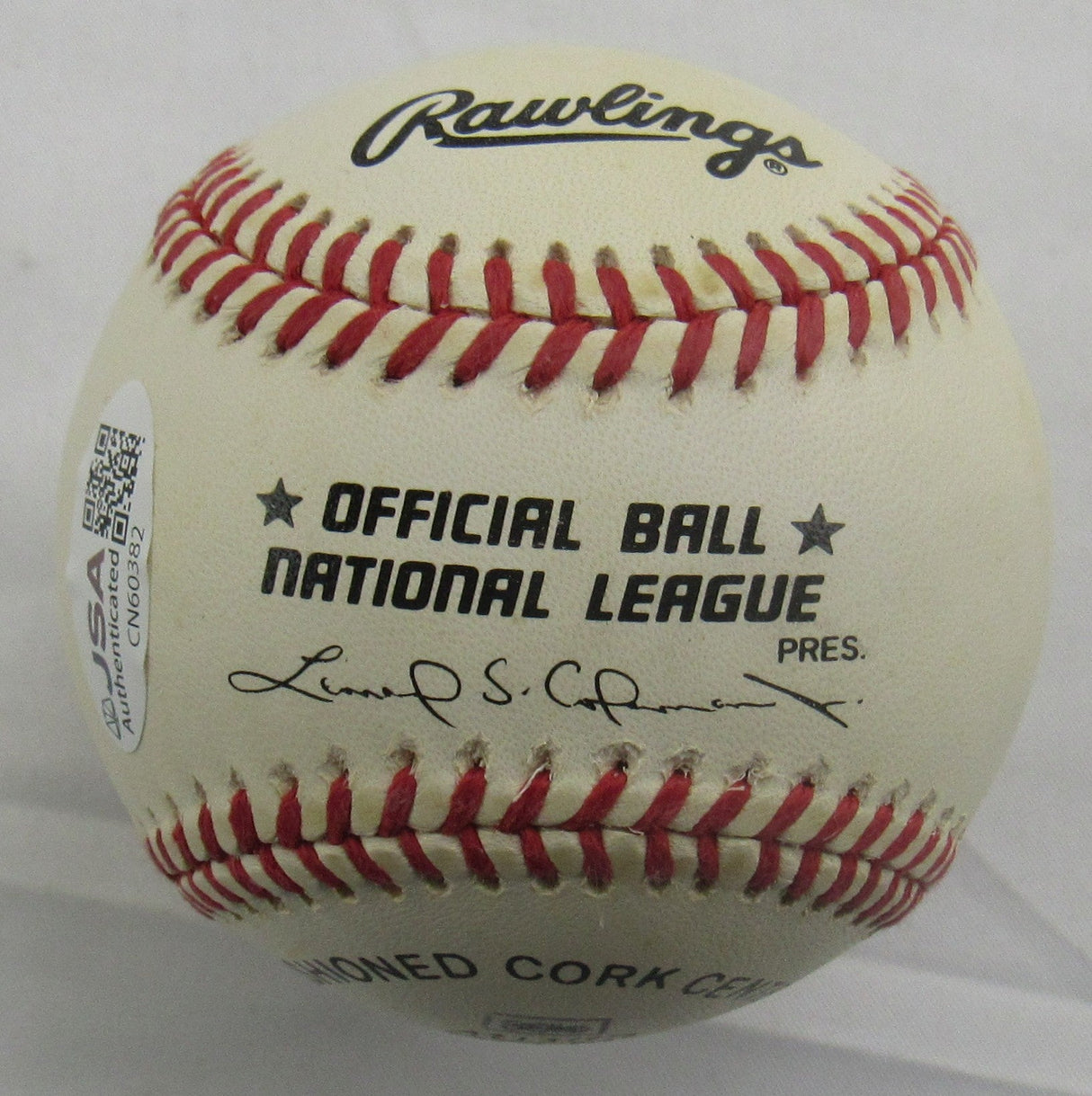 Greg Maddux Signed Rawlings Baseball JSA CN60382