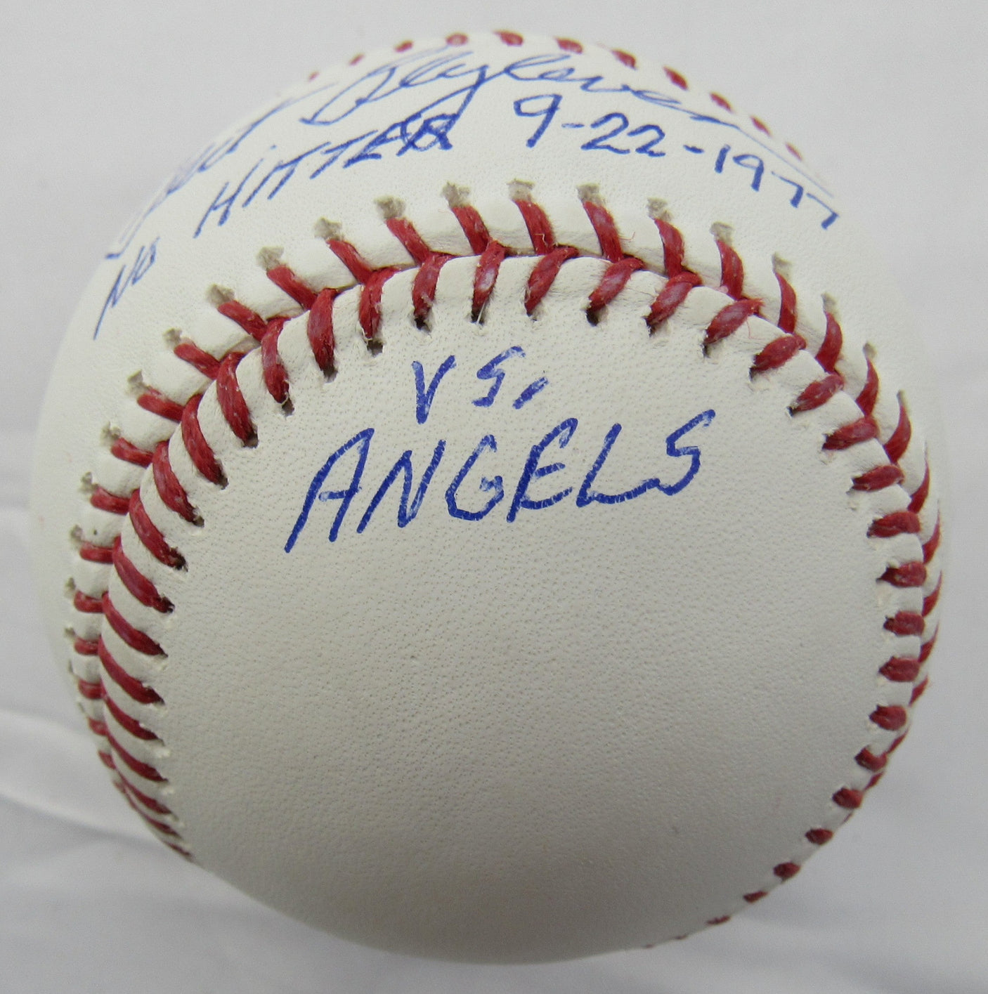 Bert Blyleven Signed Auto Baseball w/ No Hitter Insc JSA AG88913 B157