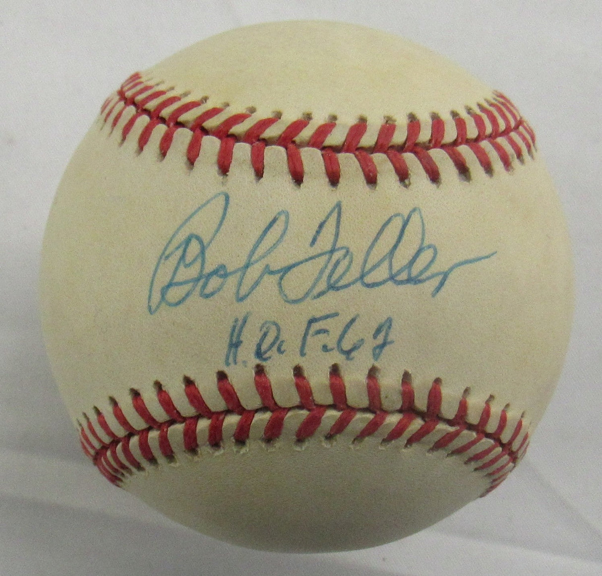 Bob Feller Signed Rawlings Baseball JSA CN60394