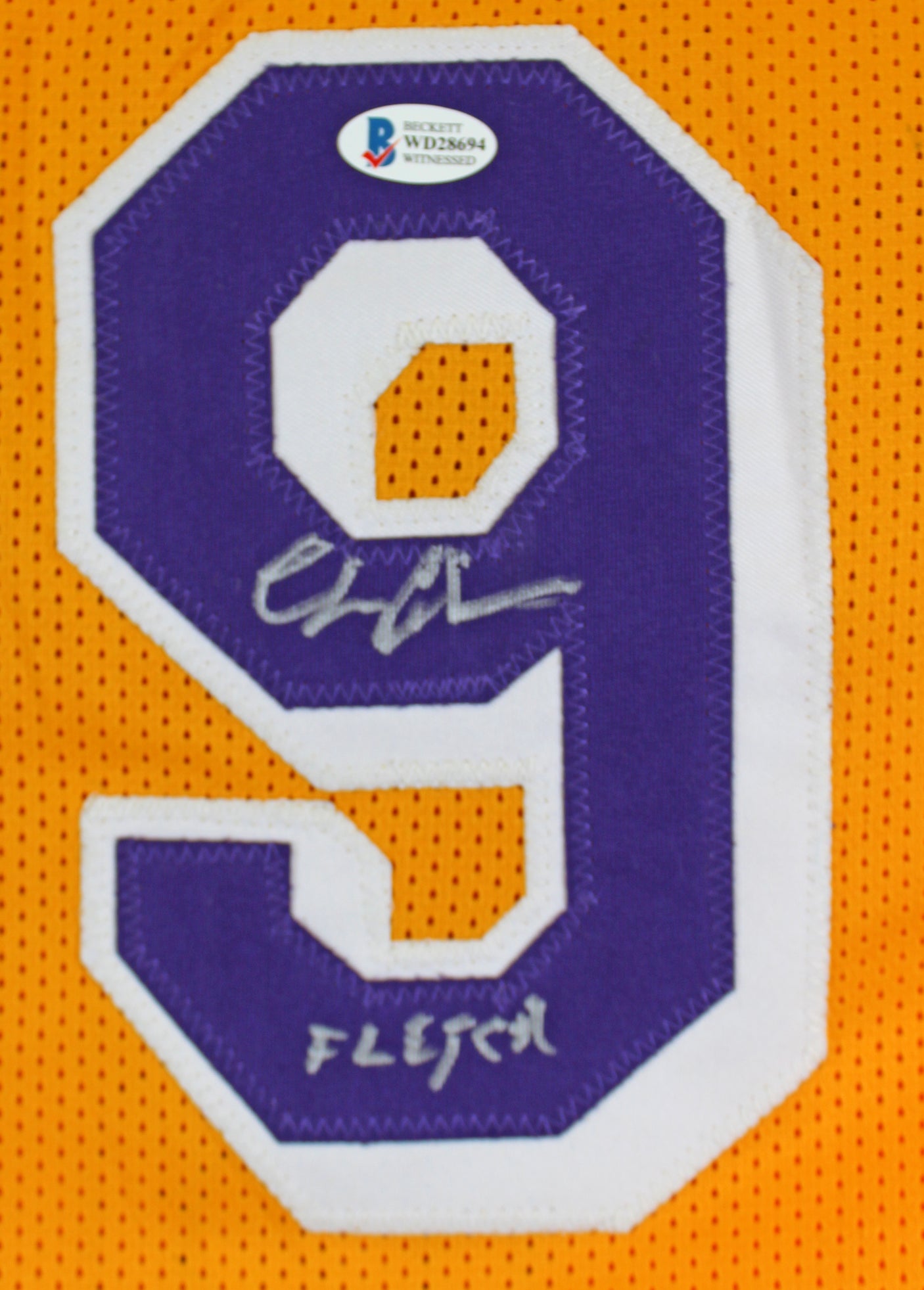 Chevy Chase "Fletch" Authentic Signed Yellow Jersey BAS Witnessed #WD28694