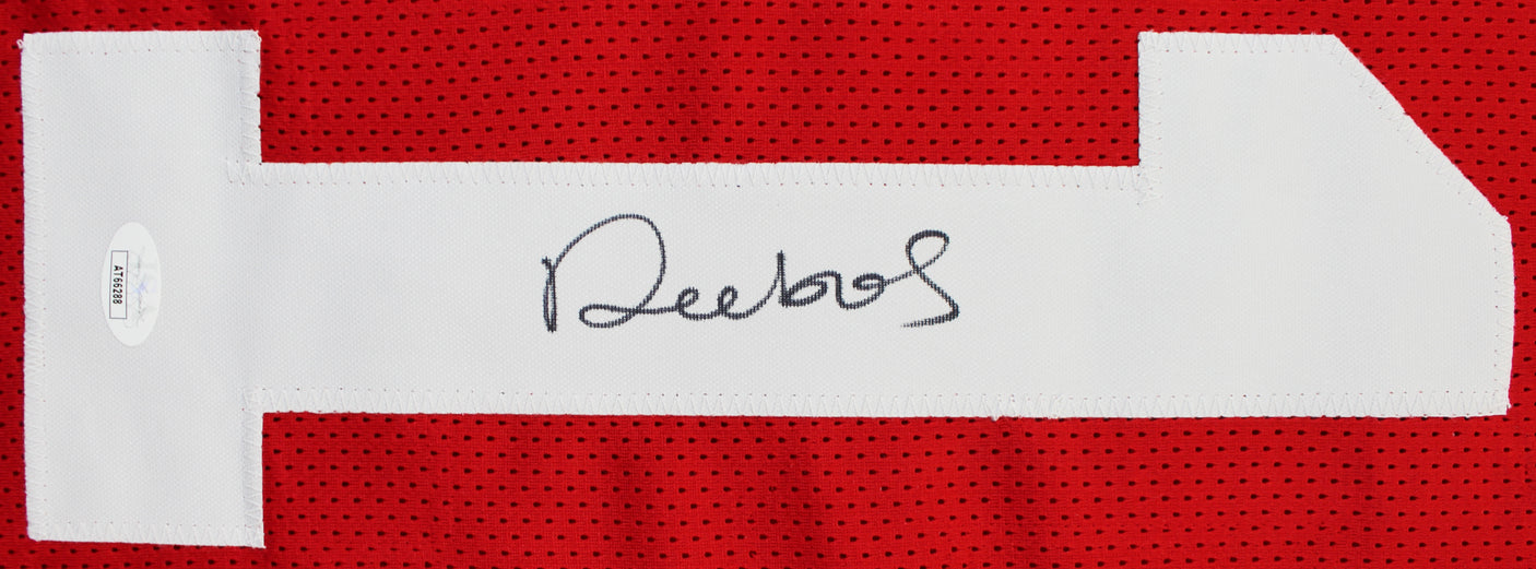 Deebo Samuel Authentic Signed Red Pro Style Jersey Autographed JSA 3