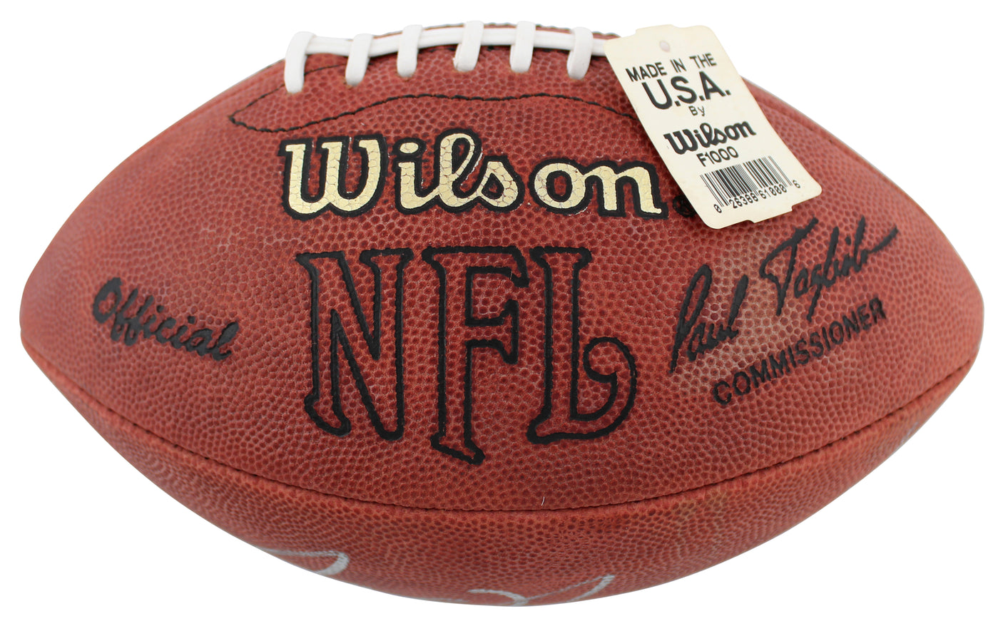 Jets Joe Namath Authentic Signed Official Wilson Nfl Football BAS #BH44854