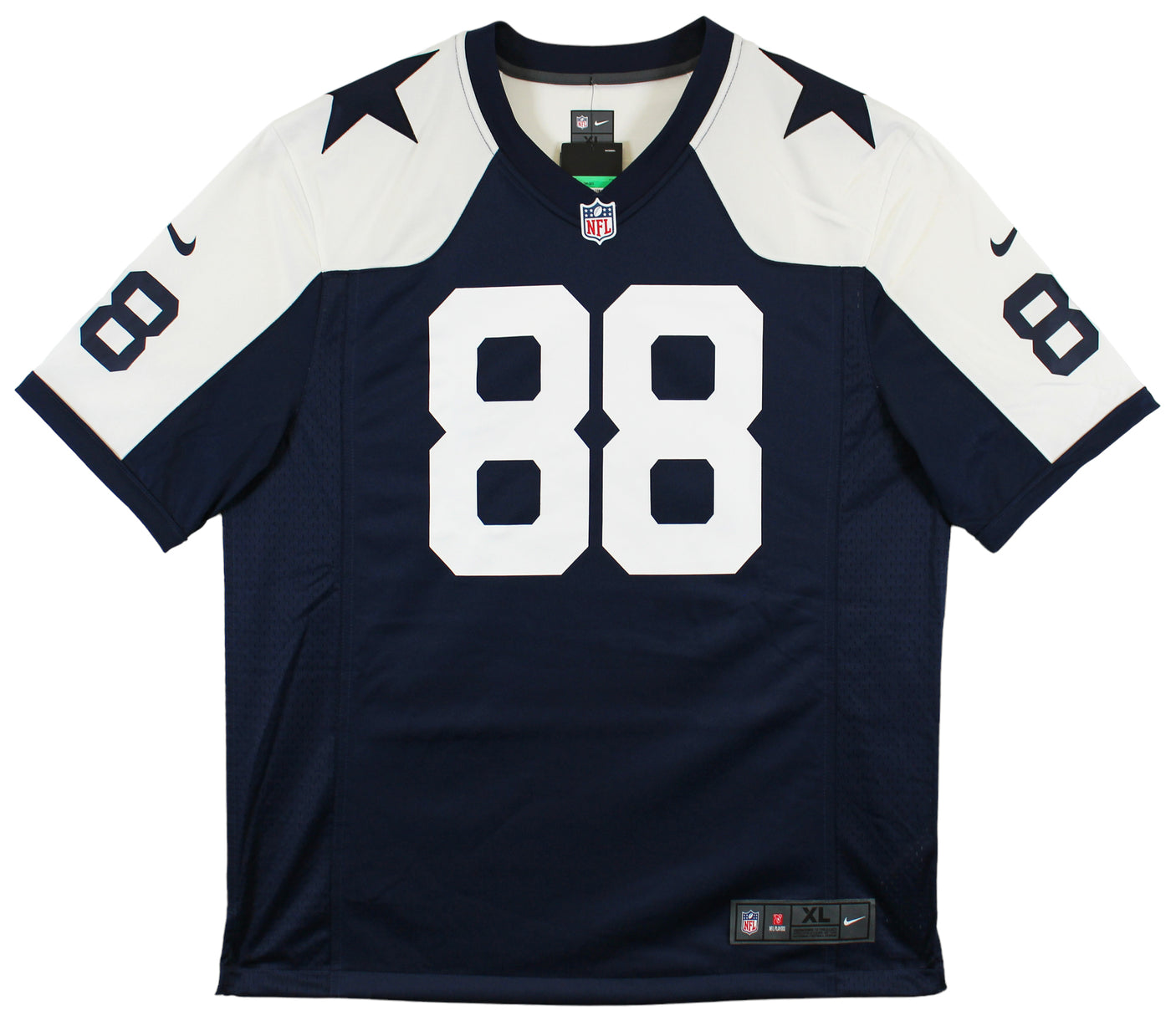 Cowboys CeeDee Lamb Signed Navy Blue Thanksgiving Nike Game Jersey Fanatics