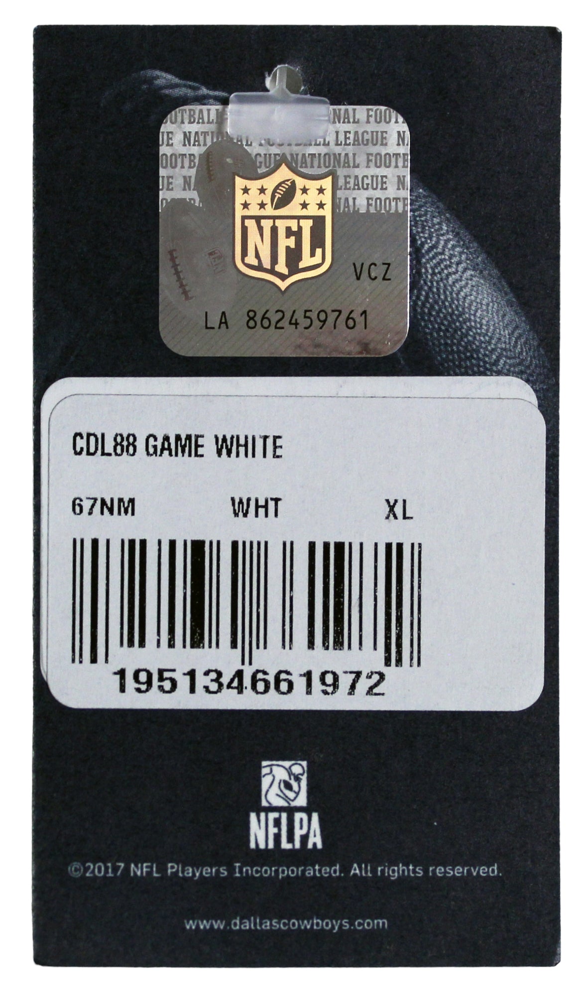 Cowboys CeeDee Lamb Authentic Signed White Nike Game Jersey Fanatics