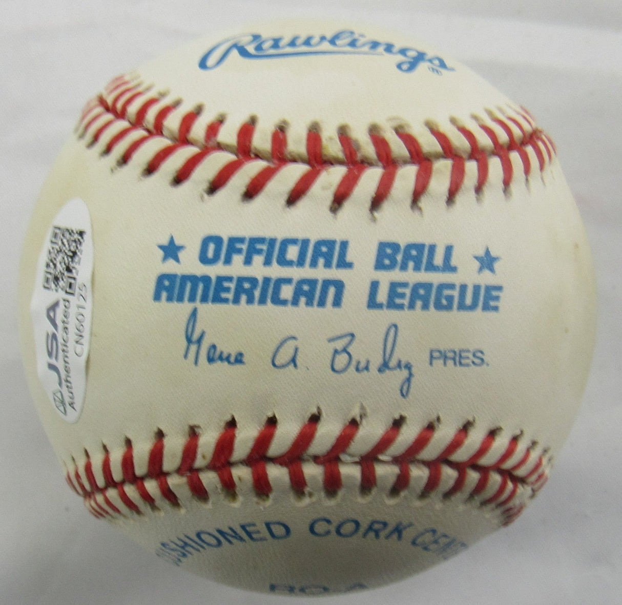 Don Larsen Signed Auto Rawlings Baseball JSA CN60125