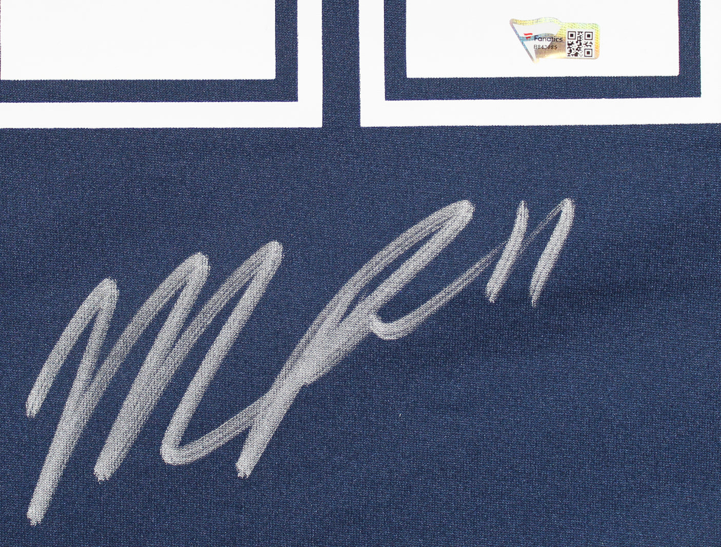 Cowboys Micah Parsons Signed Navy Blue Nike Game Jersey w/ Silver Sig Fanatics