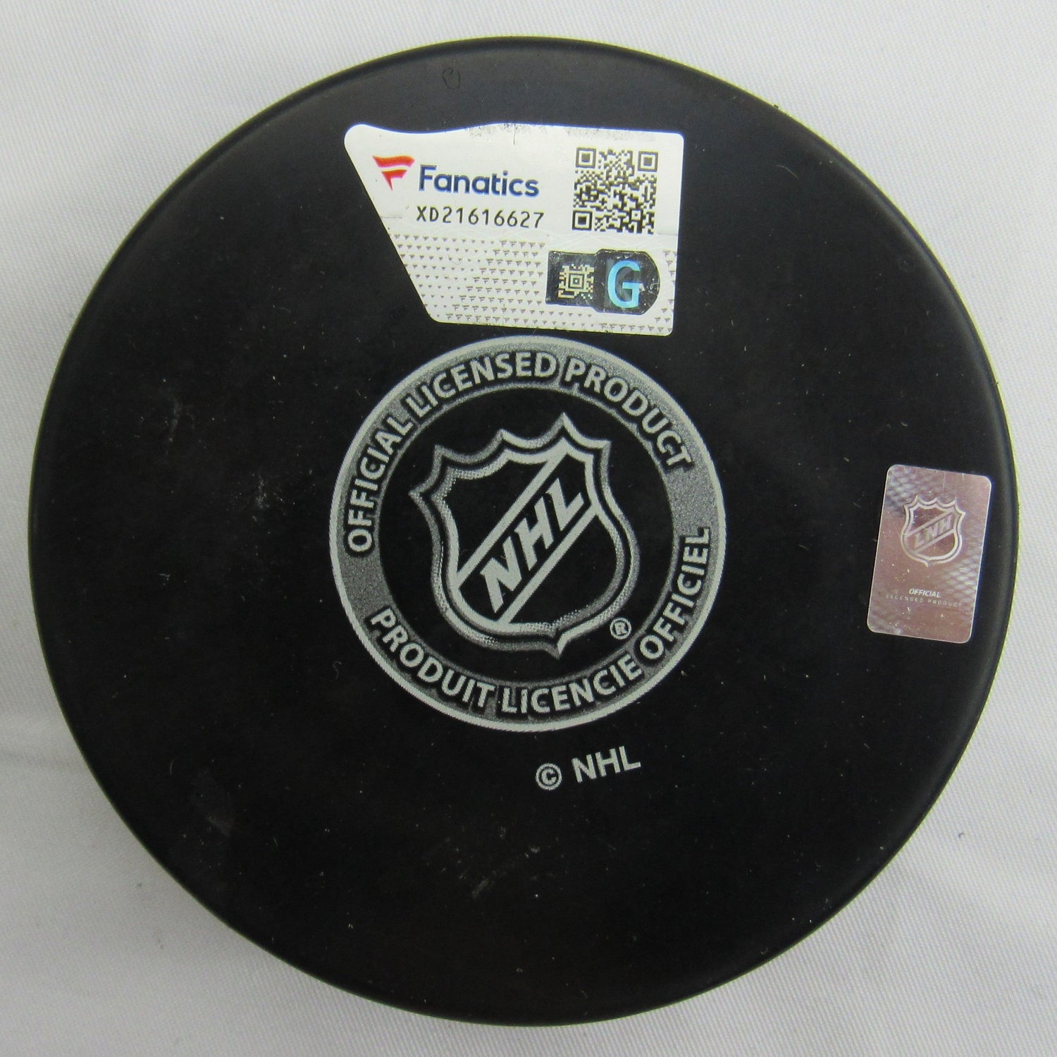 Adam Fox Signed Auto Autograph Rangers Logo Hockey Puck w/ Insc Fanatics Hologram