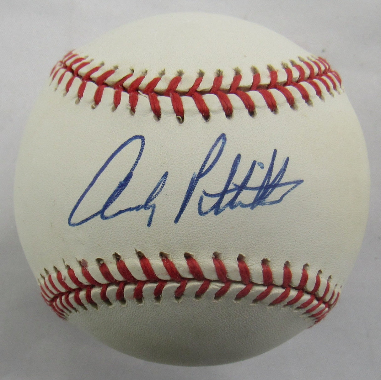 Andy Pettitte Signed Auto 1996 World Series Rawlings Baseball JSA CN60375