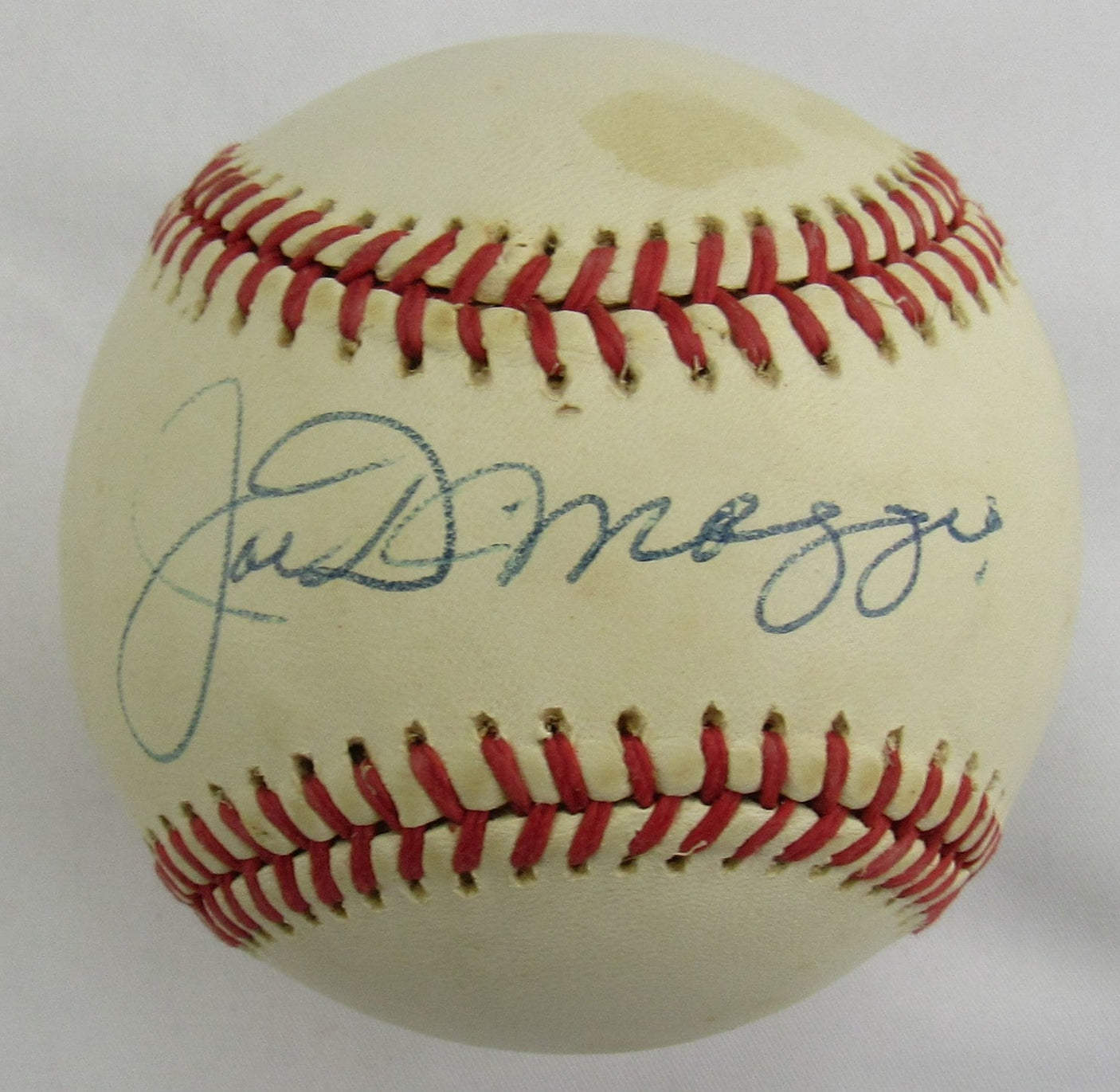 Joe DiMaggio Signed Auto Rawlings Baseball JSA LOA ZZ75934