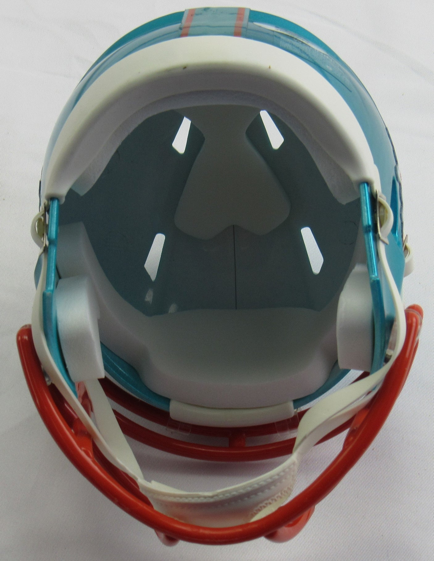 Larry Csonka Signed Auto Autograph Replica Dolphins Mini Helmet PSA COA