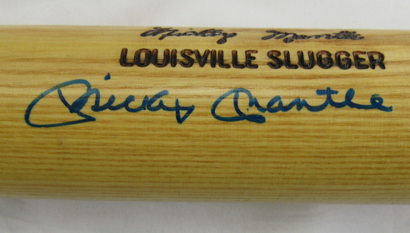 Mickey Mantle Signed Rawlings Auto Baseball Bat JSA YY83074