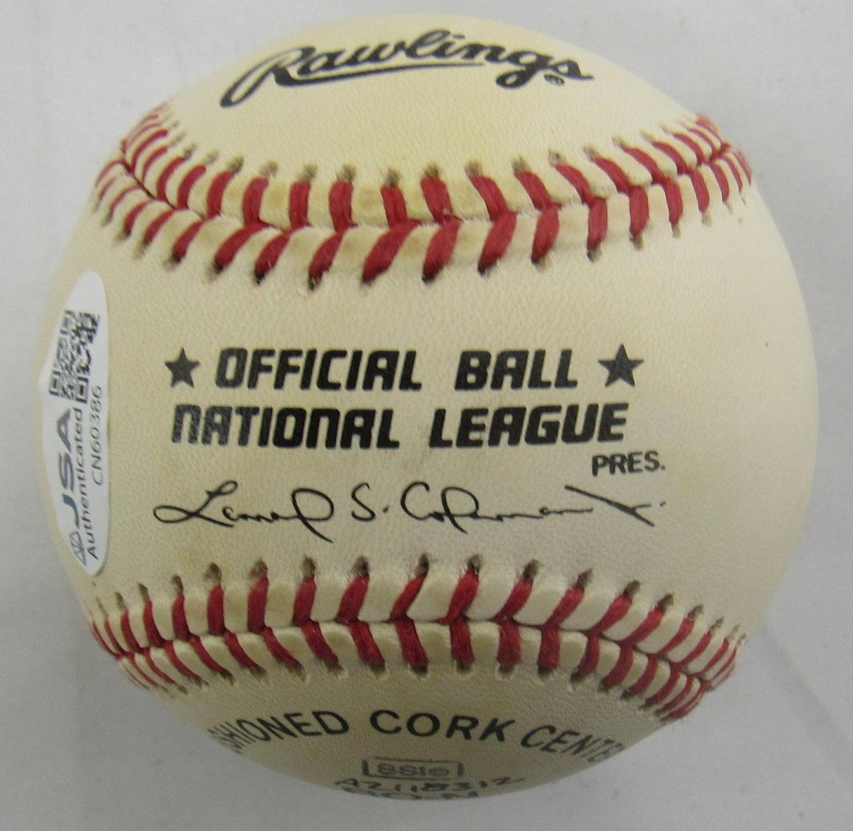 Pee Wee Reese Signed Auto Rawlings Baseball JSA CN60386