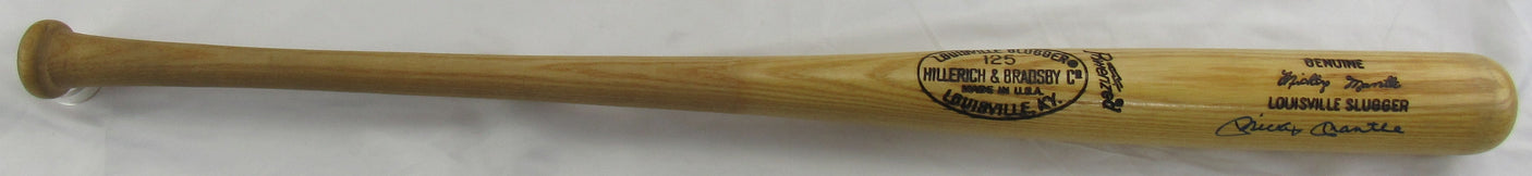 Mickey Mantle Signed Rawlings Auto Baseball Bat JSA YY83074