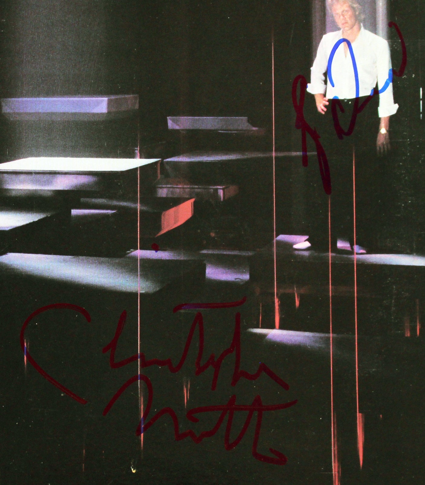 Ambrosia (3) Puerta, Drummond & North Signed Life Beyond L.A. Album Cover BAS