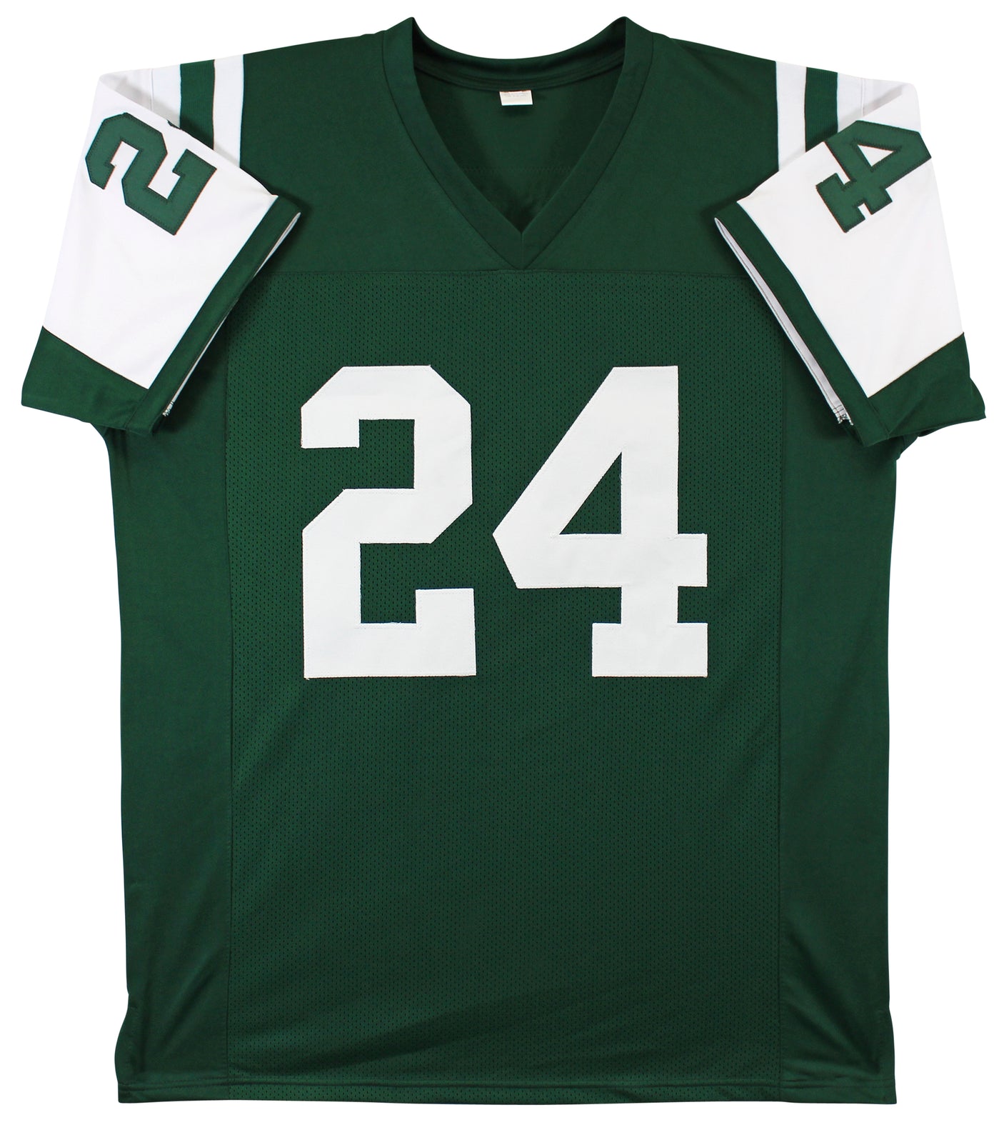 Darrelle Revis Authentic Signed Green Pro Style Jersey Autographed BAS Witnessed