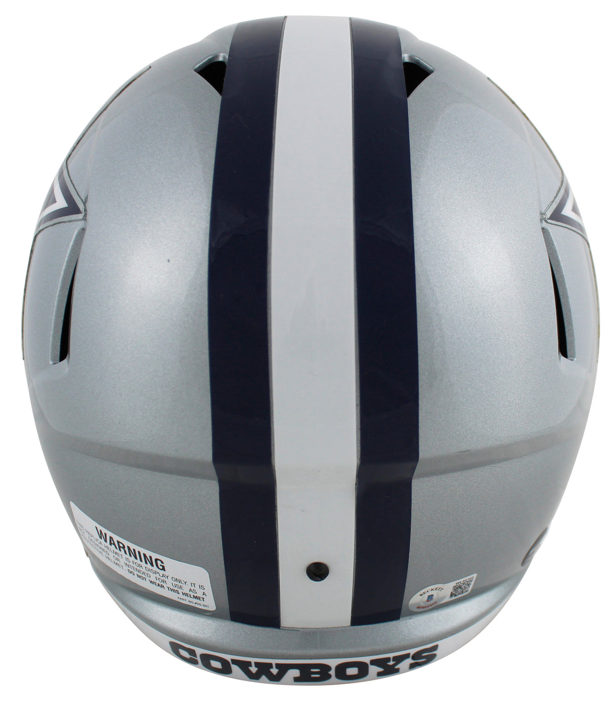 Cowboys Emmitt Smith Authentic Signed Full Size Speed Rep Helmet BAS Witnessed